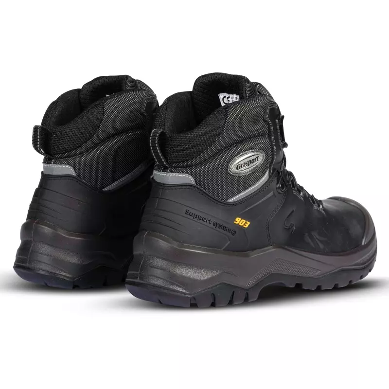 Grisport 903 BOA High S3 Werkschoen Zwart