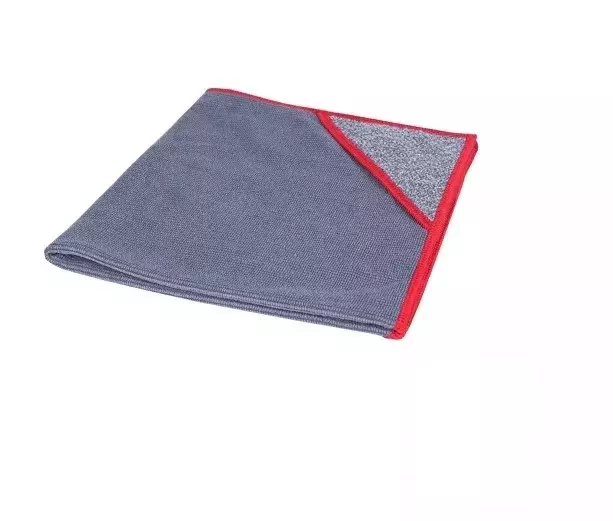 Wecoline Microvezeldoek Allure 40x40cm Met Schrubhoek Rood
