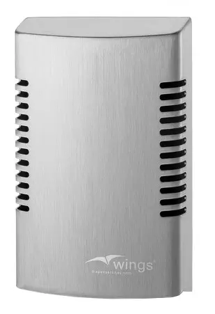 Geurdispenser RVS AFP-C Werkt dmv luchtstroom Wings