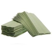 Handdoek Z-vouw 25x23cm 1-laags groen (doos à 5000st)