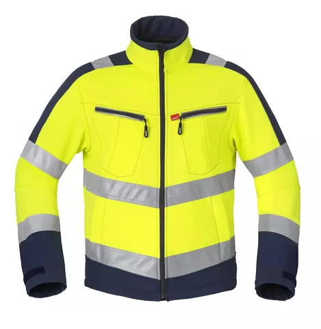 Softshell fluor geel/marine Havep