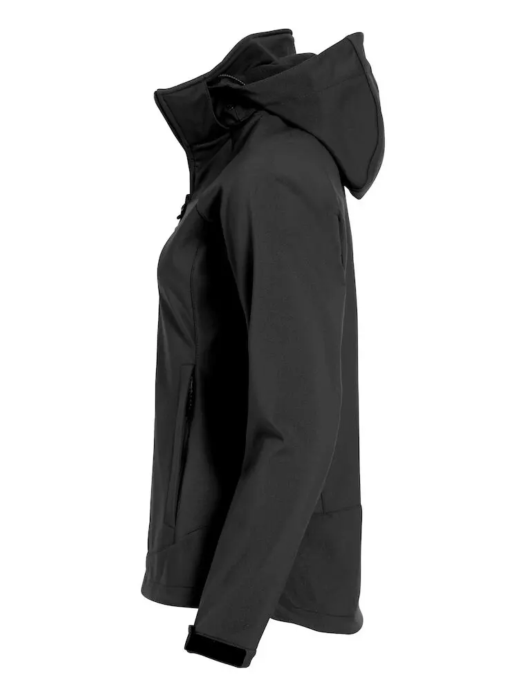 Softshell Jas Dames Milford Zwart Clique