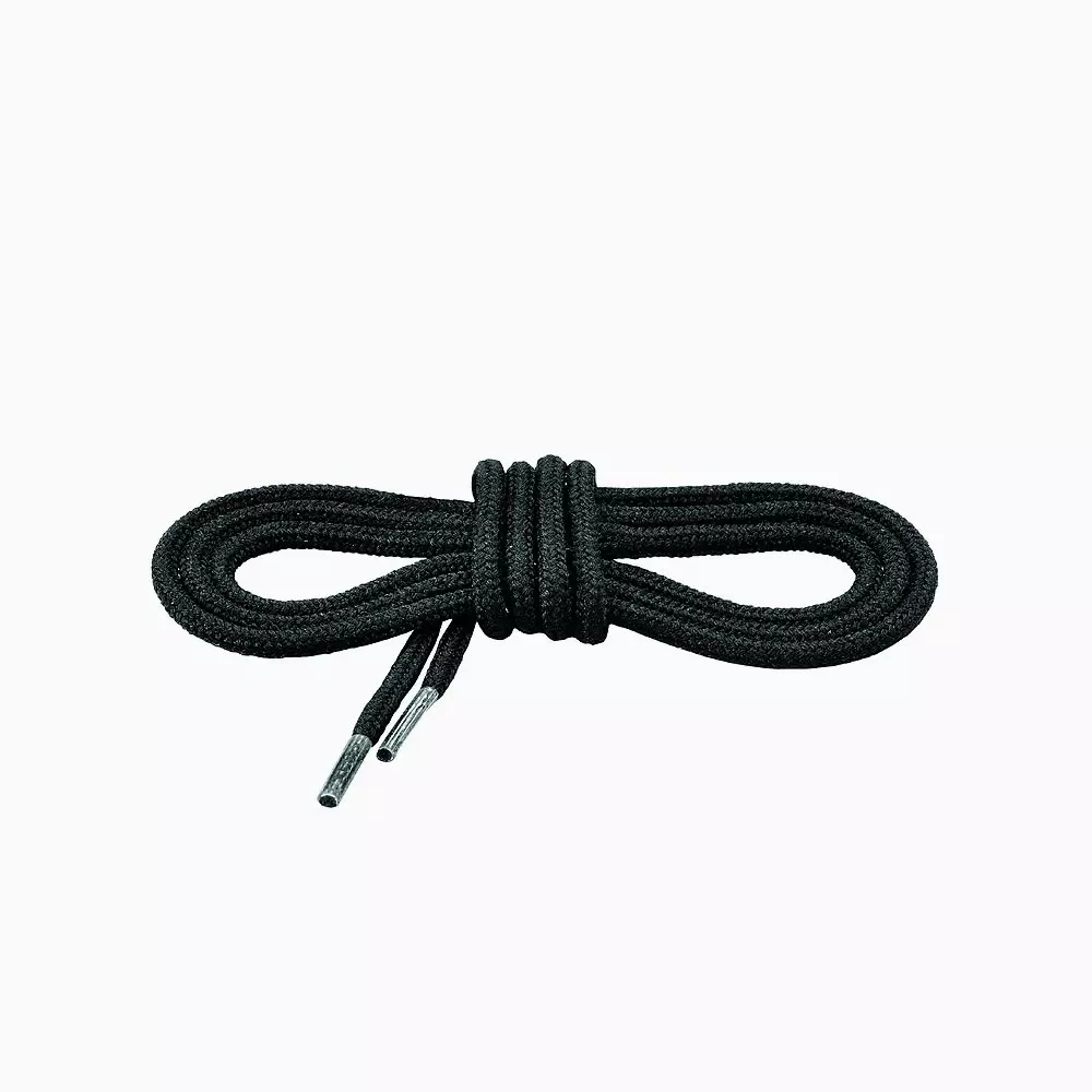 Veters zwart 100cm rond