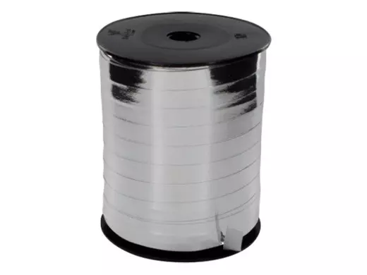 Krullint 5mm Metallic Zilver Rol à 500m