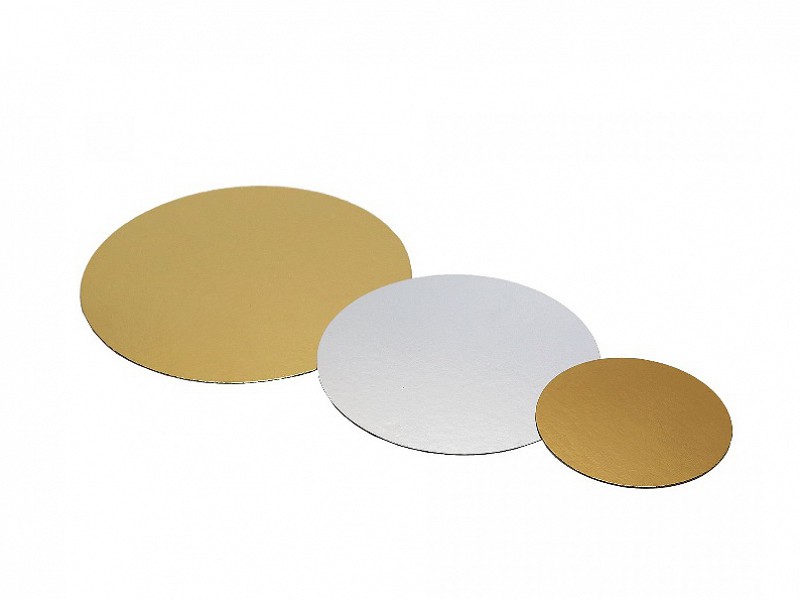 Goudkarton rond Ø12cm (doos à 250st)