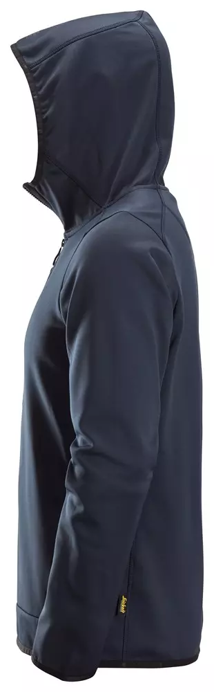 Fleece Hoodie met Rits Donkerblauw Snickers