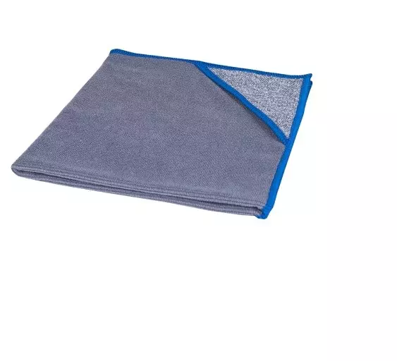 Wecoline Microvezeldoek Allure 40x40cm Met Schrubhoek Blauw