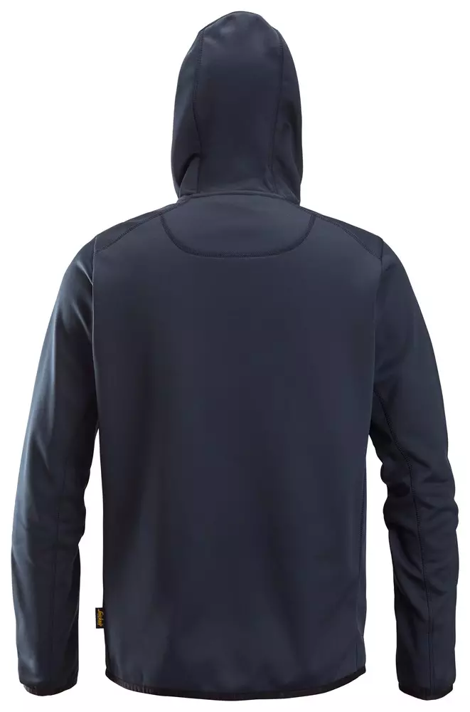 Fleece Hoodie met Rits Donkerblauw Snickers