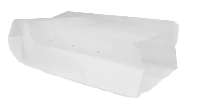 Inpakzak Wit 3-pond Ersatz papier 16/10½x38cm 850 stuks