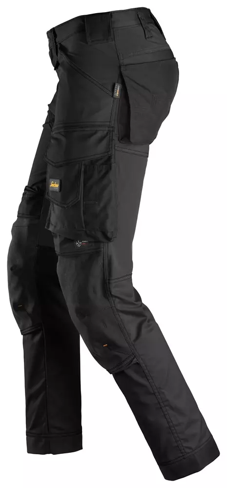 Snickers Werkbroek 6341 Stretch Zwart