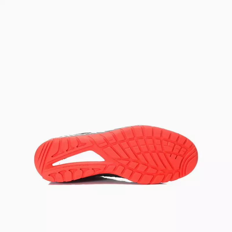 Werkschoen Maddox laag zwart/rood S3S ESD
