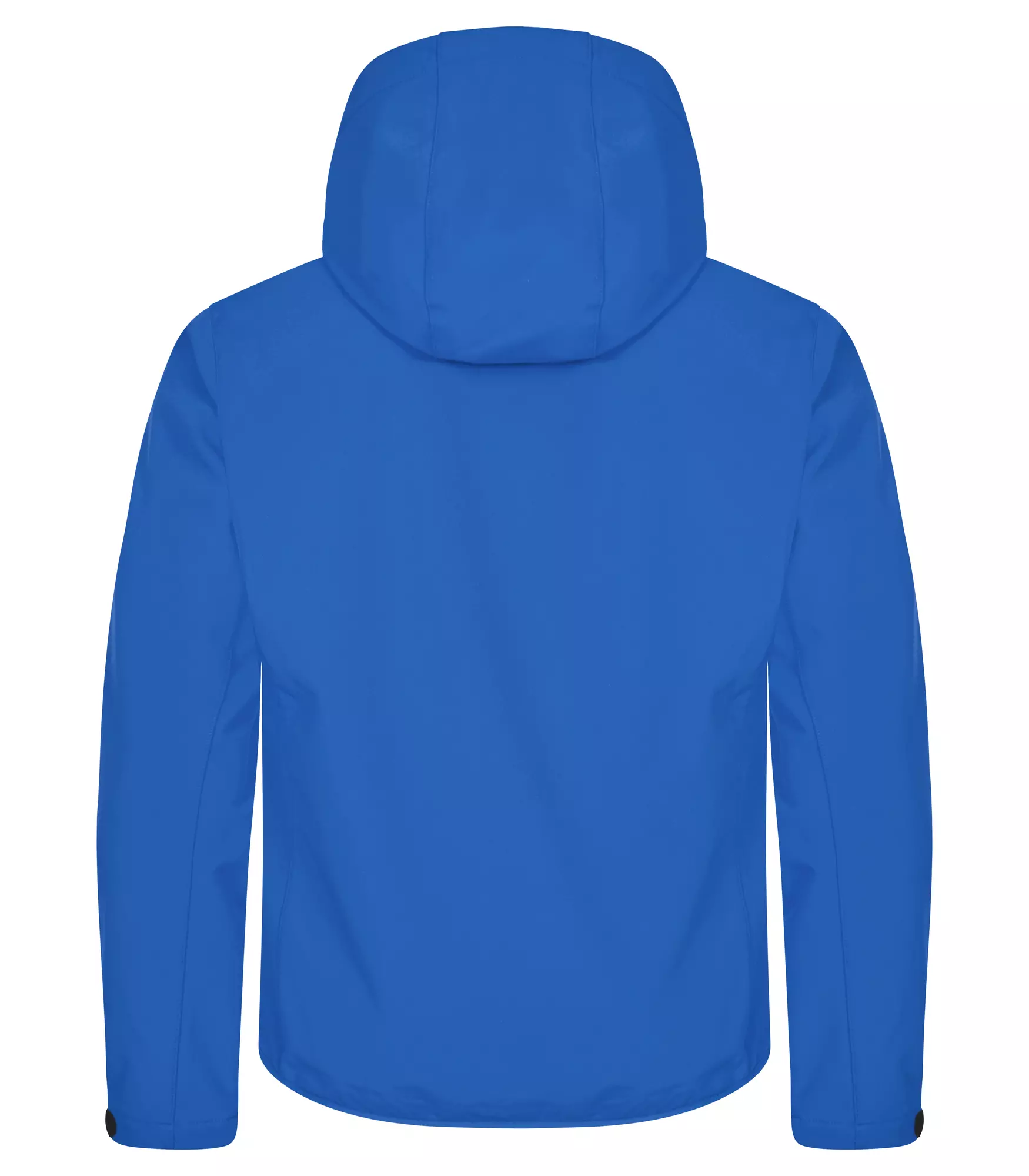 Classic hoody softshell kobaltblauw