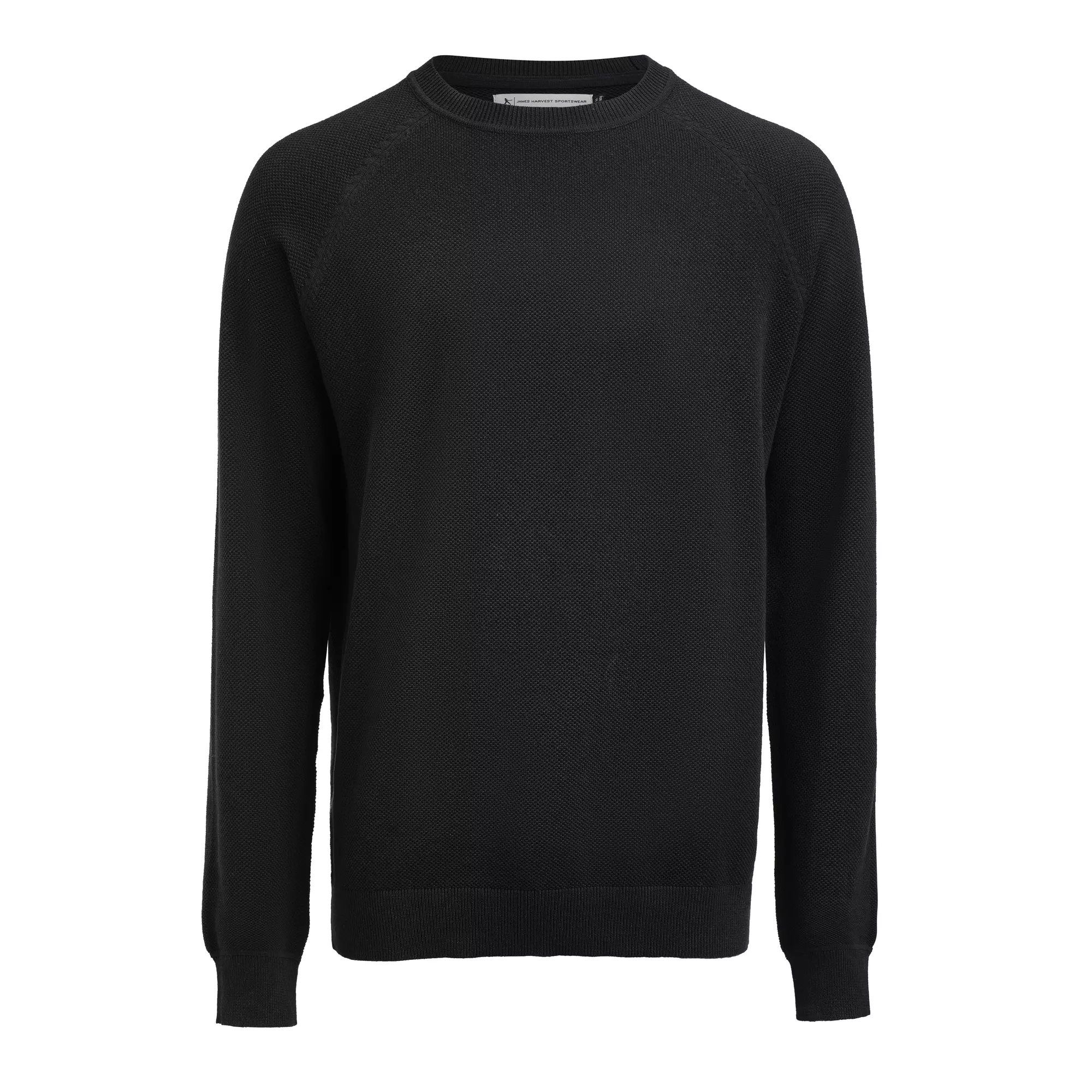 Sweater Ashland casal gebreid zwart