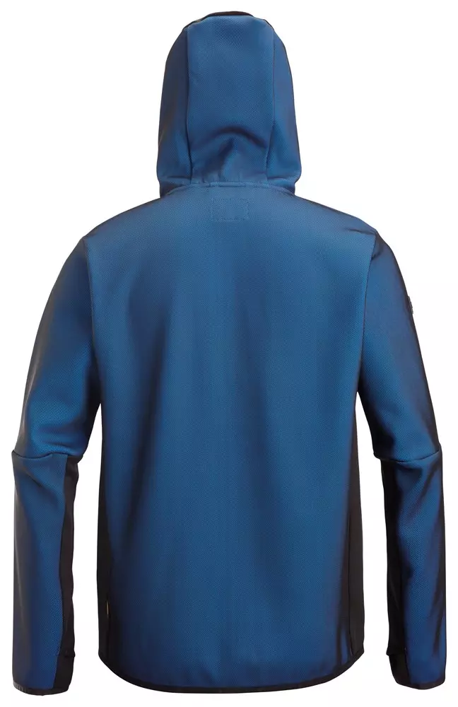 Hoodie Flexiwork tussenlaag blauw/zwart 8044