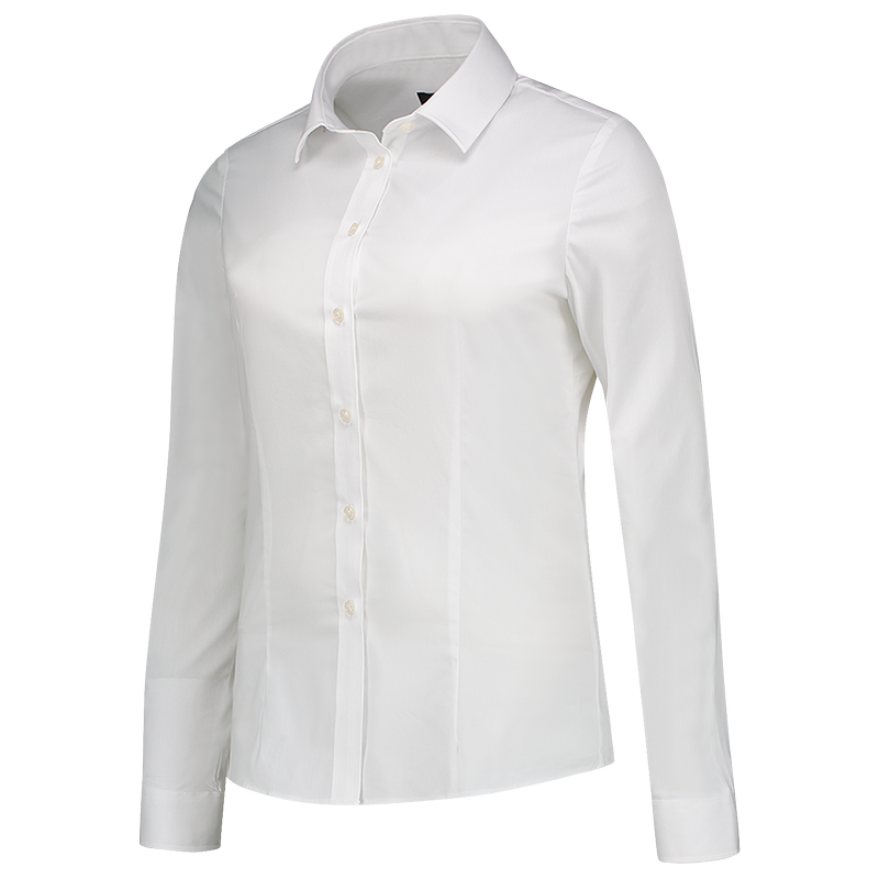 Tricorp Blouse Stretch Fitted White