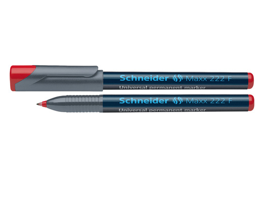 Viltstift Schneider 222F OHP rood