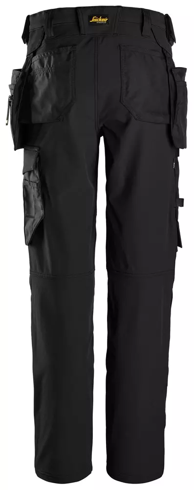 Snickers Werkbroek 6771 Dames Met Afneembare Holsterzakken Zwart