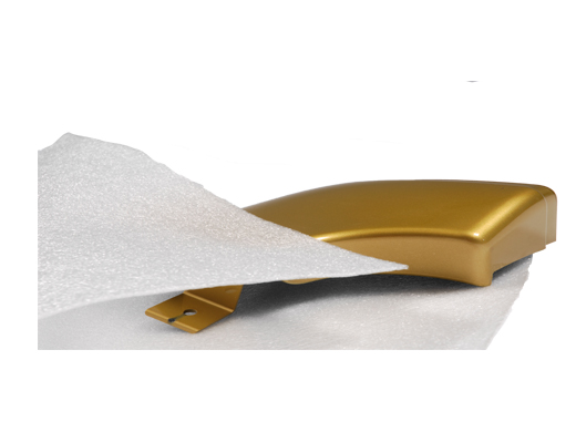 Schuimfolie rol 150cmx500m dikte 1mm wit