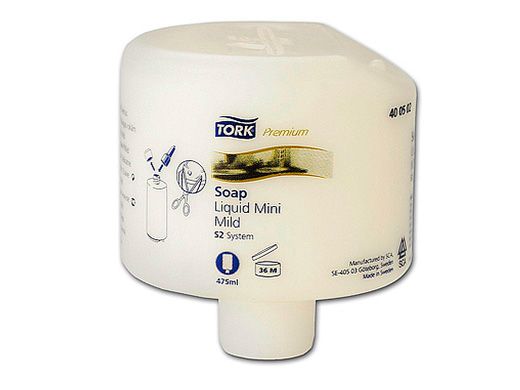 Zeep Tork premium liquid mild mini 420502 (doos à 8st)