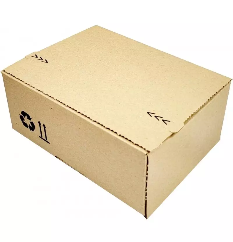 Autolockdoos Enkelgolf 400x260x250mm B-golf Bruin