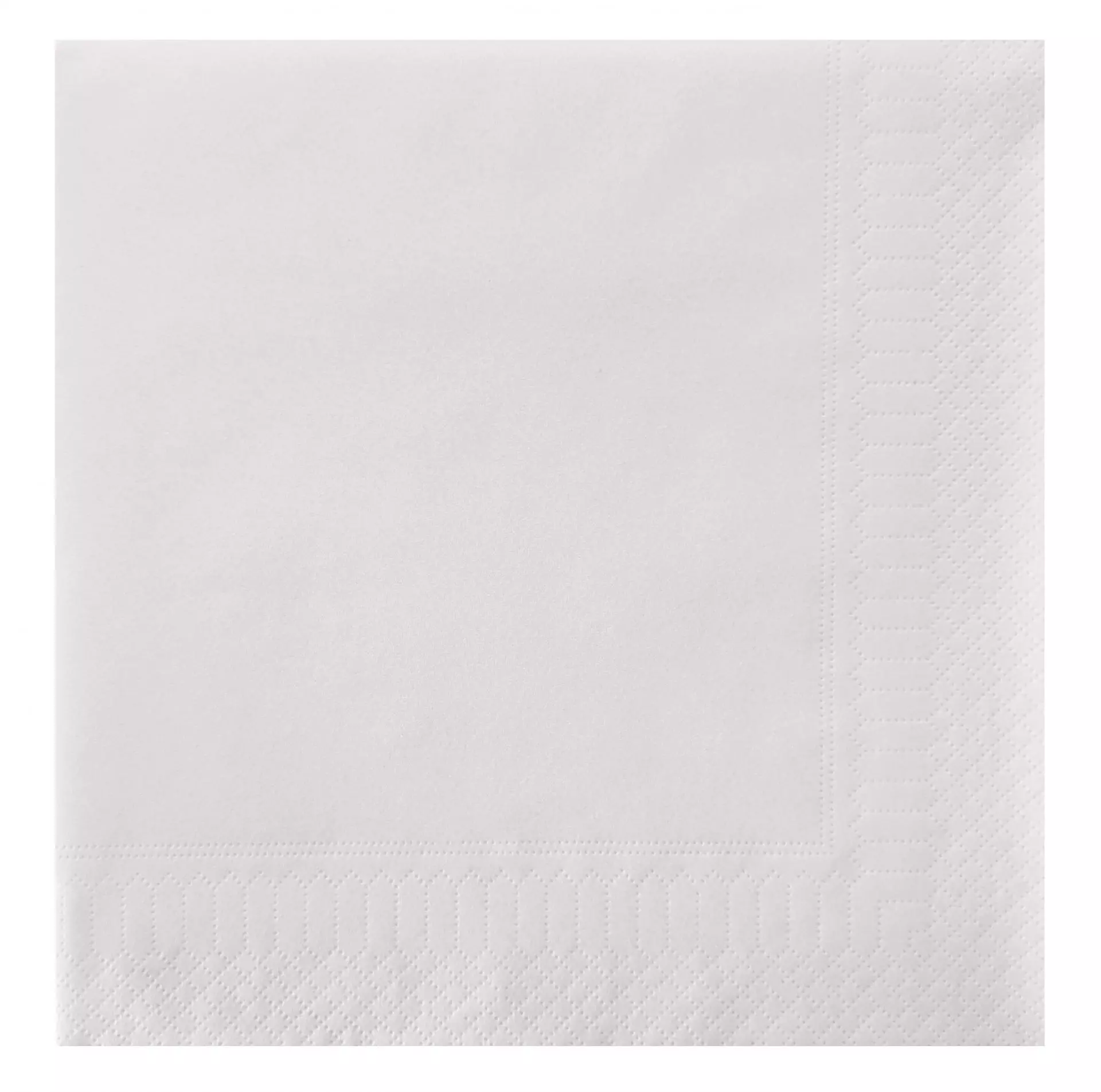Papieren Servetten Wit 3-laags 40x40cm