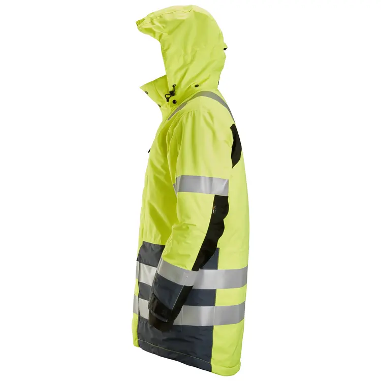 AllroundWork, High-Vis Waterproof Parka, KL 3