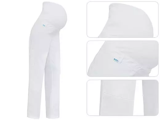 Zwangerschapsbroek Odessa Wit De Berkel Dames