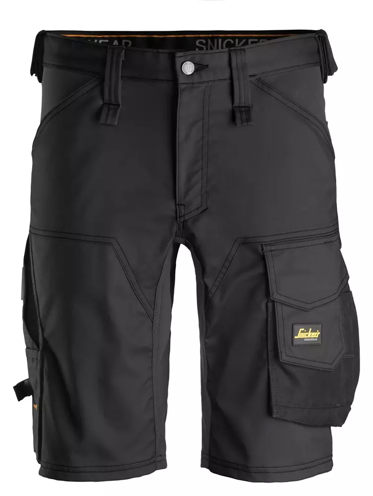 Snickers Korte Werkbroek 6143 Stretch Zwart 