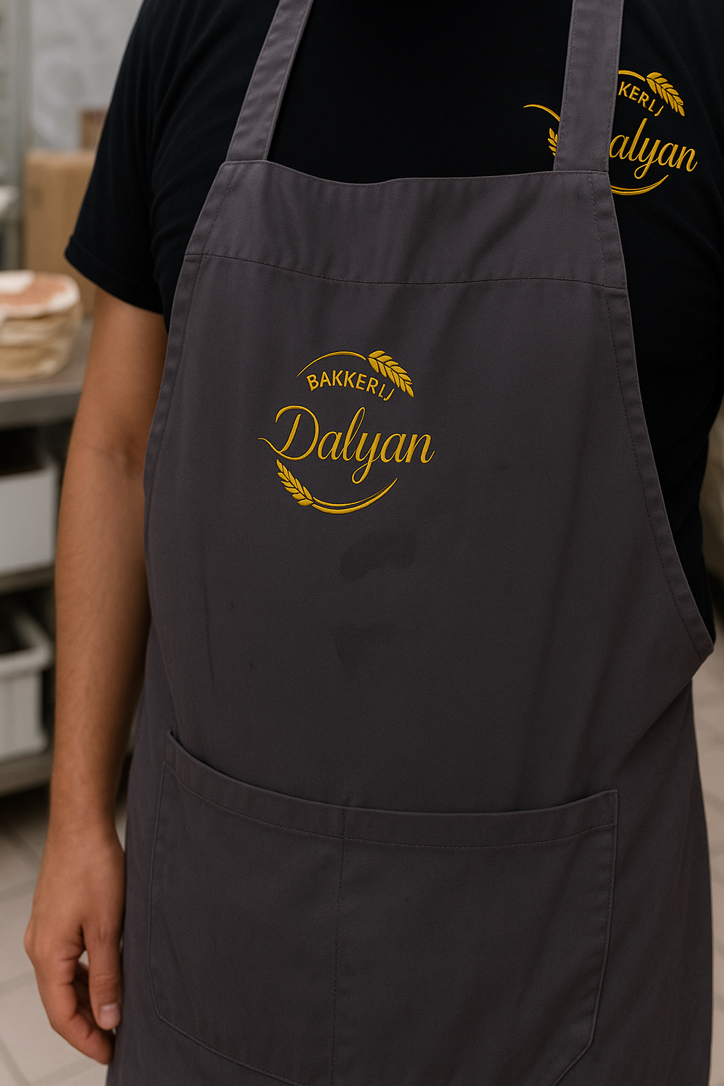 Bedrukt schort Dalyan