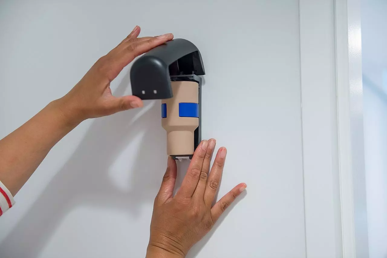 Geurdispenser Euro Green Zwart 13,7x6x6,3cm Quartzline