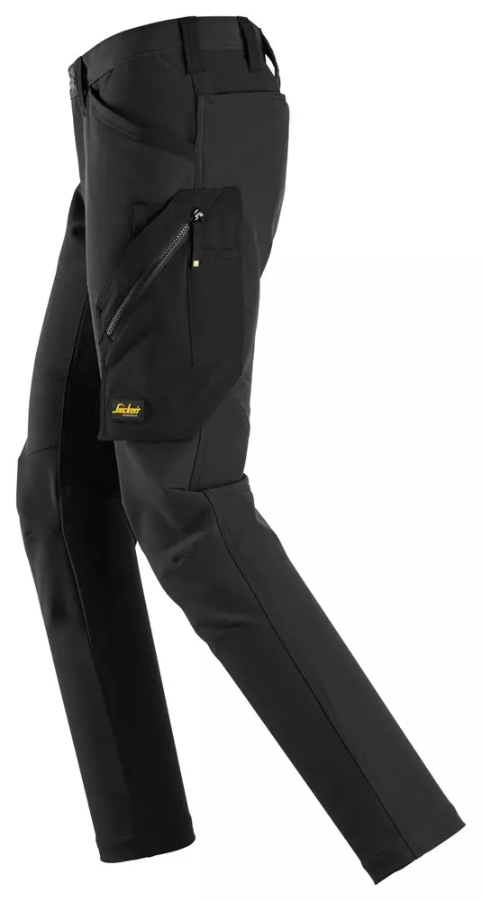 Snickers Werkbroek 6873 Zonder Kniezakken Zwart