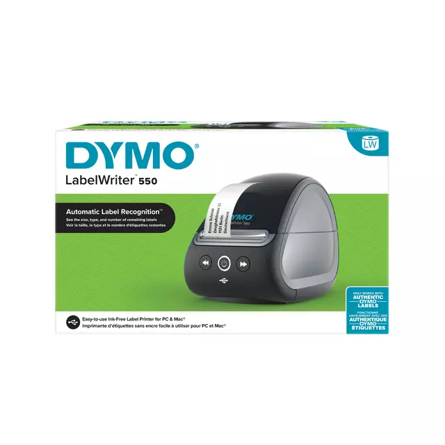 Dymo Labelprinter 550 Zwart