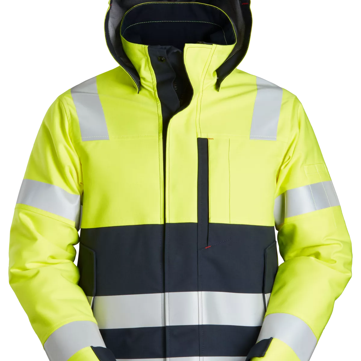 ProtecWork, Isolerend Jack met Capuchon, High-Vis Klasse 3