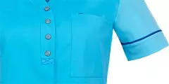 Zorgjas Carmen Azuurblauw De Berkel Dames Borstzak