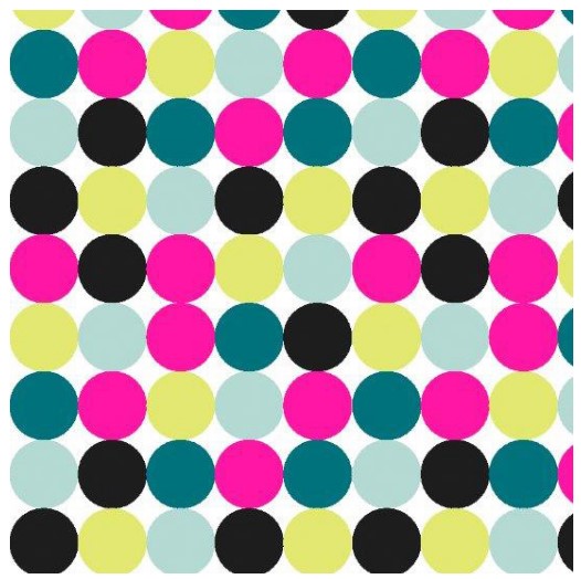 Dessinrol K60626/37 50cmx200m 80grs Dots Multicolour
