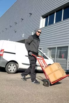 Werkhandschoen VV735 Grijs/Zwart Maat 9