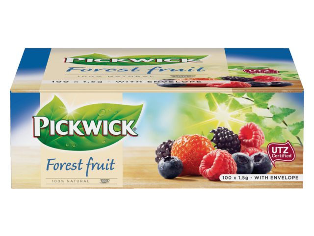 Thee Pickwick Bosvruchten 1,5gram (4pak à 25st)