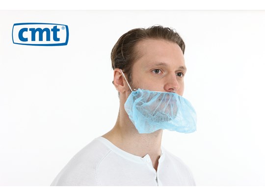 Baardmasker nonwoven blauw