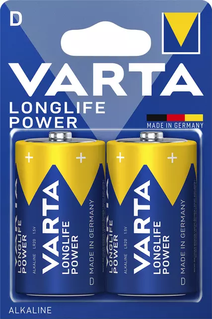 D/LR20 Batterij Longlife Power Varta
