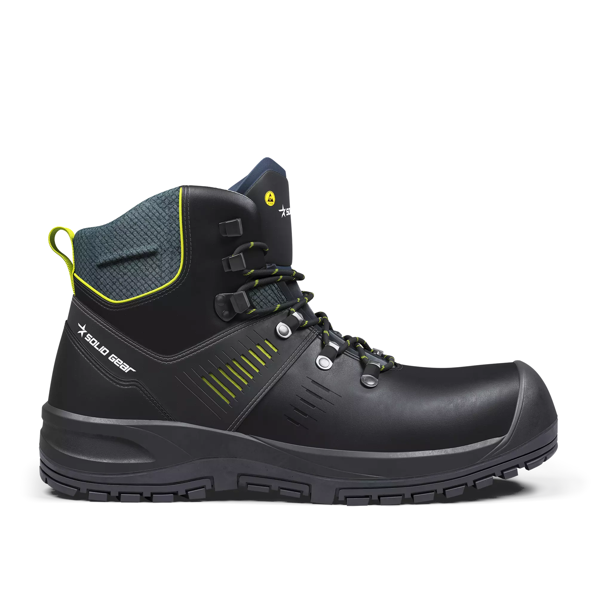 Solid Gear Ion Mid S3 veiligheidsschoen Zwart