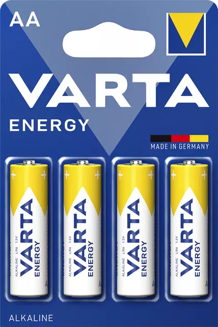 AA Batterij Energy Varta 4st 