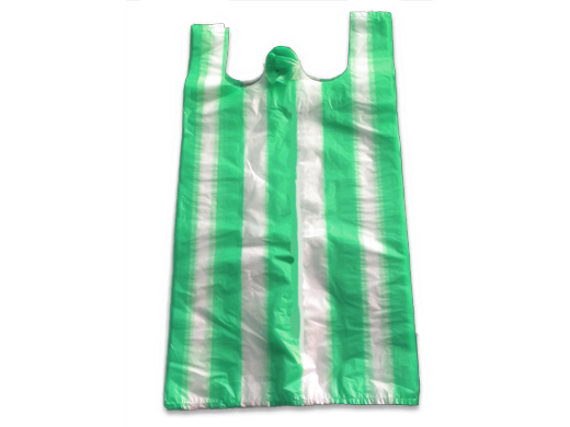 Hemddraagtas HDPE 30x9x55cm 17mu groen (doos à 2000st)