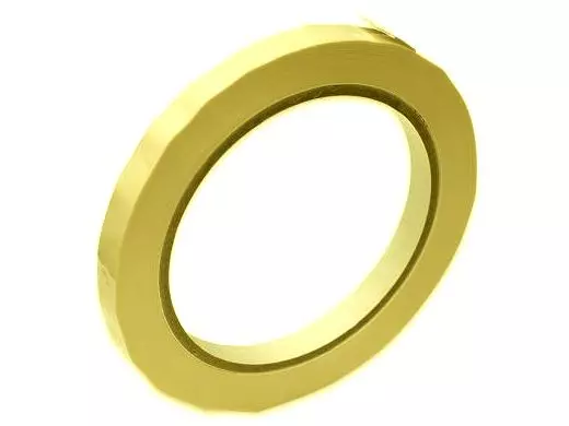 PVC Tape Solvent Geel Voor Zakkensluiter 9mmx66m