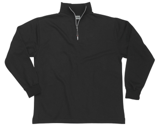 Zipsweater Alex zwart