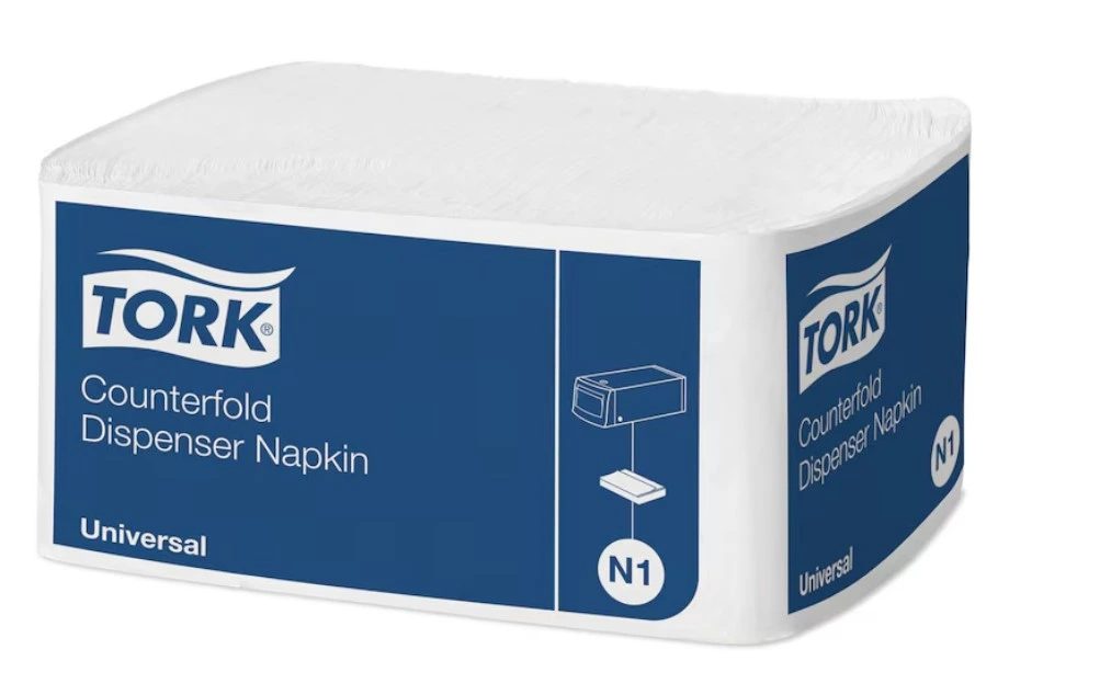 Tork Servetten Counterfold Dispenser 30x33cm 1-laags