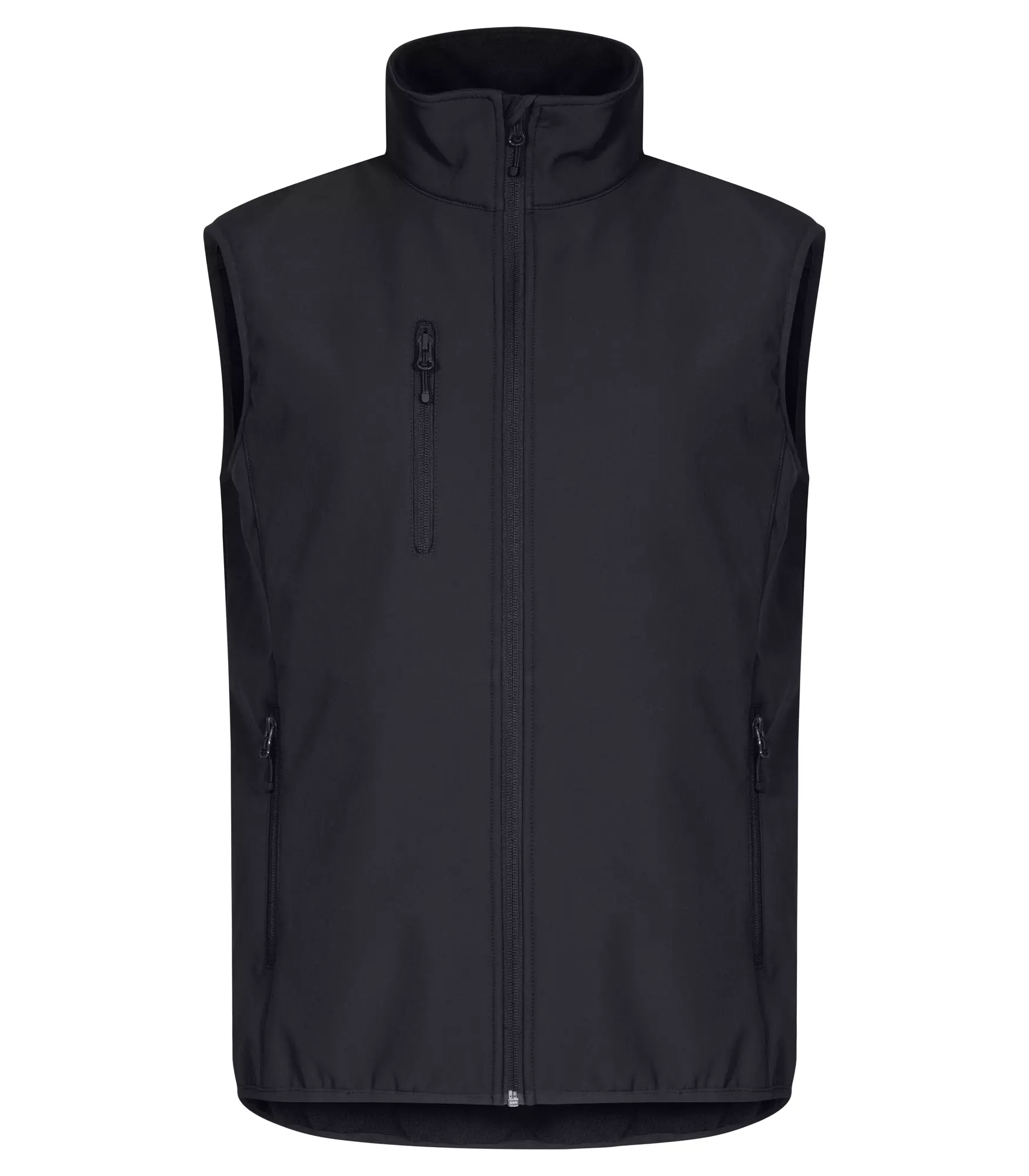 Bodywarmer softshell Classic zwart