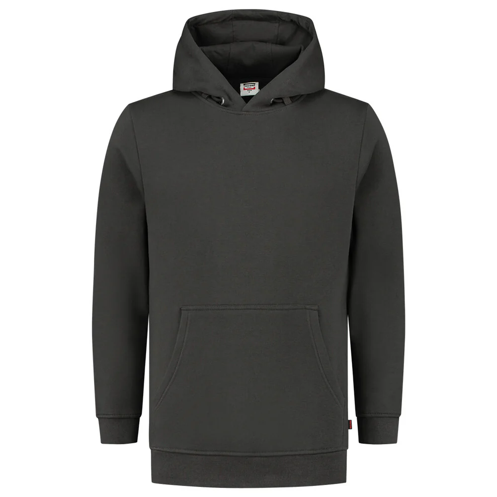 Sweater capuchon 60°C wasbaar antraciet Tricorp