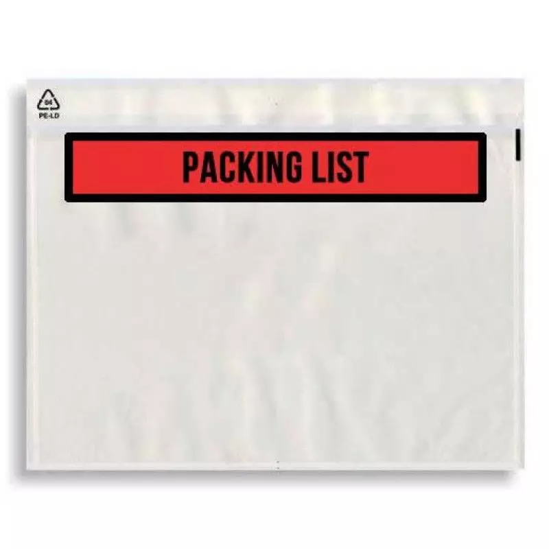 Dokulops C5 Plastic Packing List 1000 stuks
