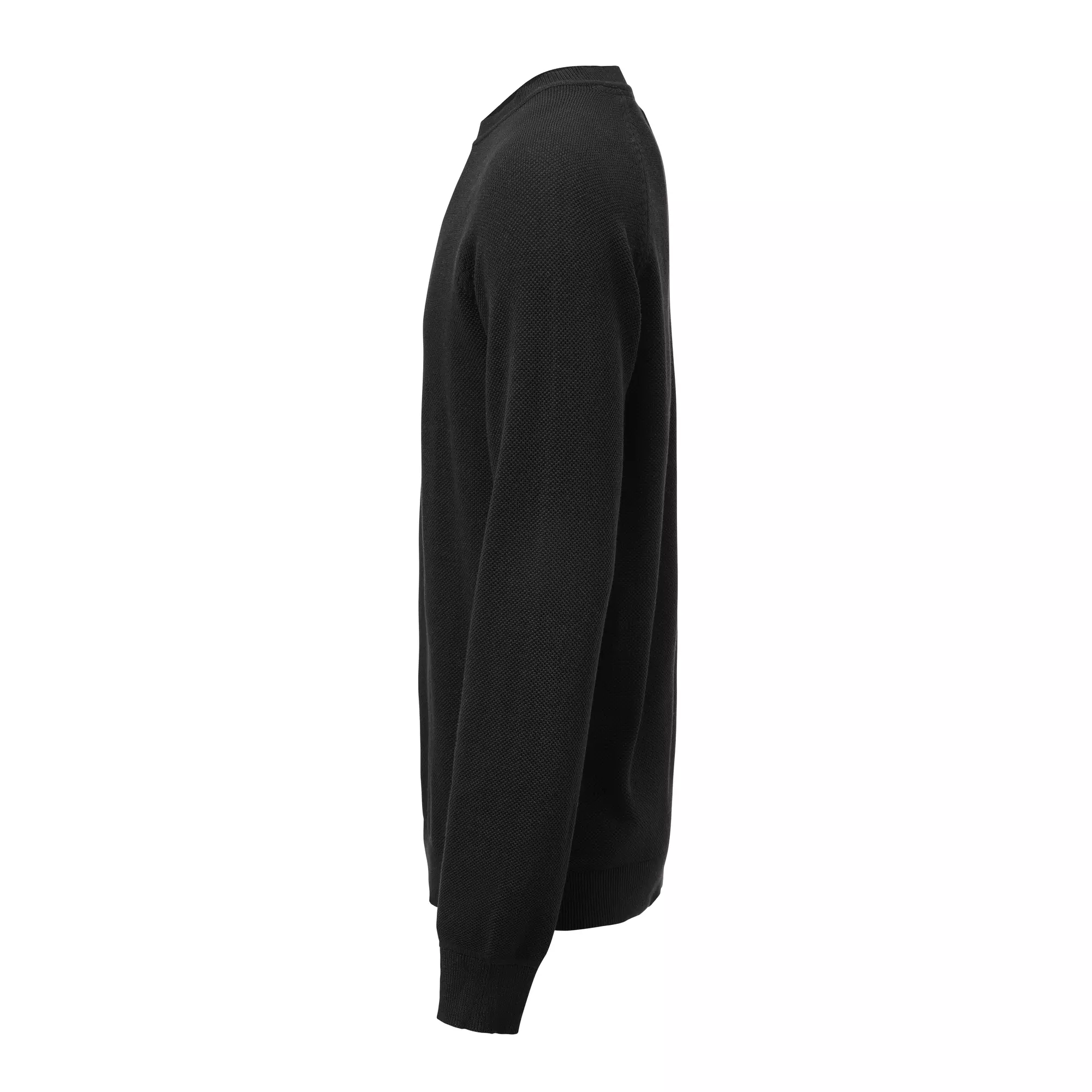 Sweater Ashland casal gebreid zwart