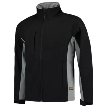 Softshell jas Black/Grey TJ2000